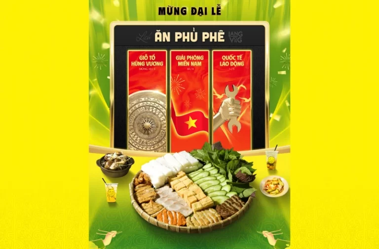Chương trình khuyến mãi mùa lễ của Bún Đậu Làng Vòng