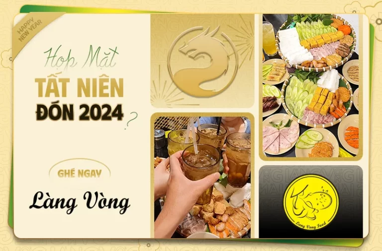 Ghé quán đẹp, xịn, mịn Bún đậu Làng Vòng để ăn tất niên đón chào 2024