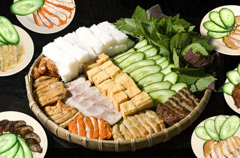 bún đậu mắm tôm ngon