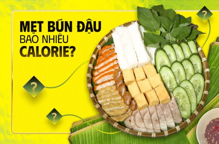Bún đậu mắm tôm có bao nhiêu calo? Ăn bún đậu mắm tôm có mập không. Bún đậu có làm tăng kí không?