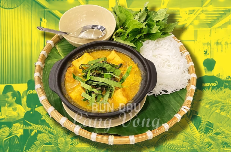Cách làm bún ốc chuối đậu tại nhà