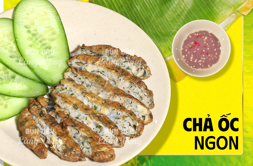 cách làm chả ốc/chả ốc kinh kỳ ngon tại nhà