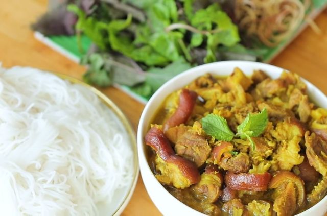 bún giả cầy - đặc sản ẩm thực miền Bắc